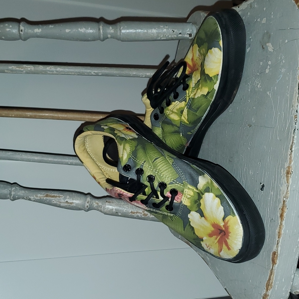 Sperry Floral Summer Boat Shoes 10mens